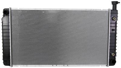 Rareelectrical - Radiator Assembly Compatible With Chevy 96-02 Express 1500 2500 3500 5.0L 5.7L V8 305 Cid 21397 2467 - Image 2
