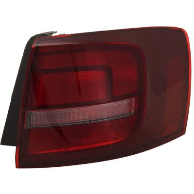 Rareelectrical - New Right Tail Lights Compatible With Volkswagen Jetta 2011 2012 2013 2014 2015 2016 2017 2018 By - Image 1