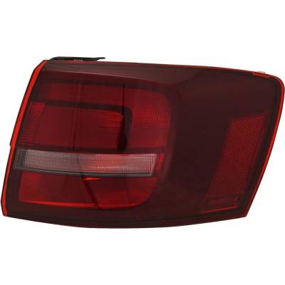 Rareelectrical - New Right Tail Lights Compatible With Volkswagen Jetta 2011 2012 2013 2014 2015 2016 2017 2018 By - Image 2