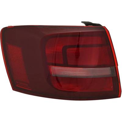 Rareelectrical - New Left Tail Lights Compatible With Volkswagen Jetta 2011 2012 2013 2014 2015 2016 2017 2018 By - Image 2