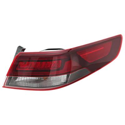 Rareelectrical - New Right Tail Lights Compatible With Kia Optima 1.6L 2.0L 2.4L 2016 2017 2018 2019 2020 By Part - Image 2