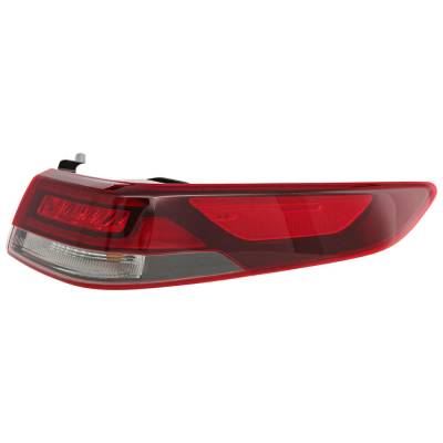 Rareelectrical - New Right Tail Lights Compatible With Kia Optima 1.6L 2.0L 2.4L 2016 2017 2018 2019 2020 By Part - Image 3