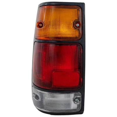 Rareelectrical - New Left Tail Lights Compatible With Isuzu Honda Pickup Amigo Rodeo Passport 1988 1989 1990 1991 - Image 1