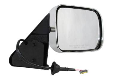 New Rh Door Mirror Compatible With Dodge 97 Ram 1500 2500 3500 4000 Power W/O Heat 4675570Ab