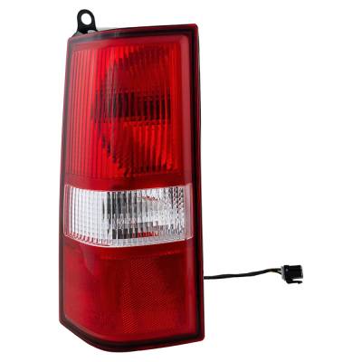 Rareelectrical - New Left Tail Light Compatible With Chevrolet Express 1500 Base Standard Cargo Van 3 Door 4.3L 2003 - Image 2