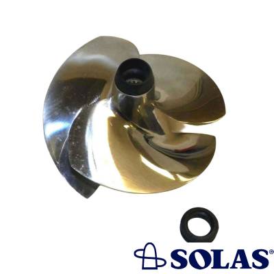 Rareelectrical - New 3 Blade Impeller Compatible With Polaris Tiger Shark Sl 780Cc 1996-1997 Sl 900Cc 1996-1997 - Image 1