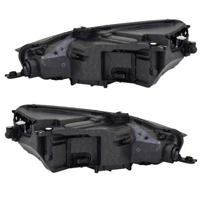 Rareelectrical - New Pair Of Headlights Compatible With Audi A5 Quattro Prestige 2.0L 2018 2019 By Part Number 8W6 - Image 1