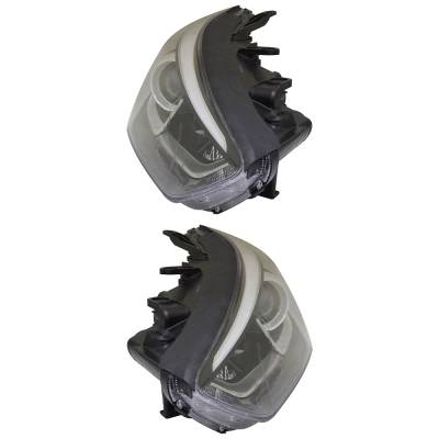 Rareelectrical - New Pair Of Headlights Compatible With Hyundai Elantra Limited Sedan 4-Door 2017 2018 By Part - Image 4