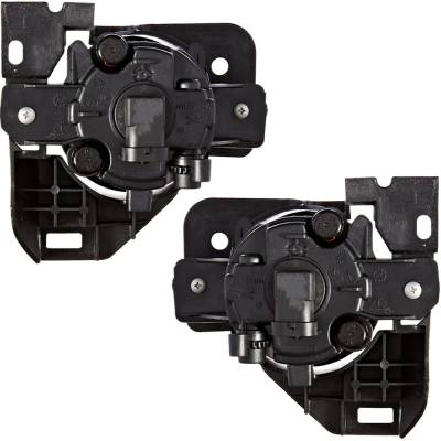 Rareelectrical - New Pair Of Fog Lights Compatible With Nissan Maxima S Sv Sedan 4-Door 3.5L 2009-2014 By Part - Image 3
