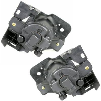 Rareelectrical - New Pair Of Fog Lights Compatible With Nissan Maxima S Sv Sedan 4-Door 3.5L 2009-2014 By Part - Image 4