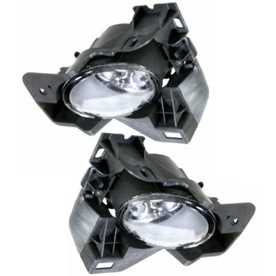 Rareelectrical - New Pair Of Fog Lights Compatible With Nissan Maxima S Sv Sedan 4-Door 3.5L 2009-2014 By Part - Image 5