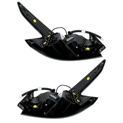 Rareelectrical - New Pair Of Led Outer Tail Lights Compatible With Nissan Maxima Sr Sl Sv Sedan 2019 2020 2021 By - Image 3