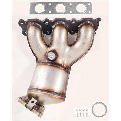 Rareelectrical - New Catalytic Converter Compatible With Land Rover Volvo Xc60 2007-2010 By Part Numbers 526029 - Image 2