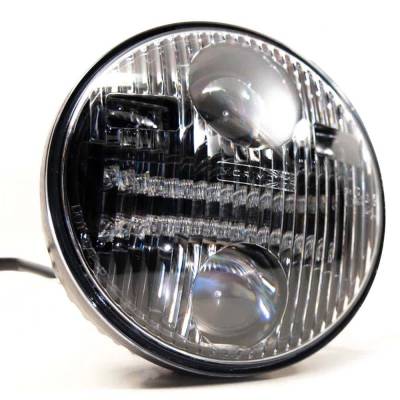 Rareelectrical - New Headlights Compatible With 5.75 Round Sealed Beam Led 3.3L 2001 2002 2003 2004 By Part Numbers - Image 1
