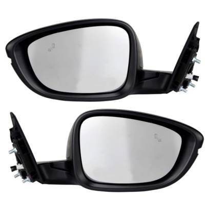 Rareelectrical - New Pair Mirror Compatible With Honda Accord Ex-L Hybrid Ex-L Sedan 4-Door 1.5L 2.0L 2018 2019 2020 - Image 2