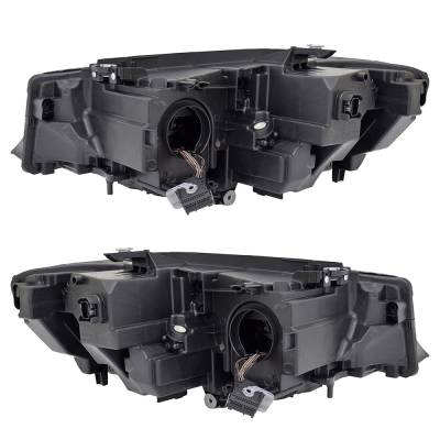 New Pair Of Headlights Compatible With Bmw 330E Sedan 2020 2021 2022 By Part Number 63 11 8 496 154