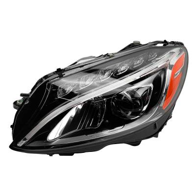Rareelectrical - New Left Headlight Compatible With Mercedes-Benz C300 Convertible Hid Bulb High And Low Beam Clear - Image 3