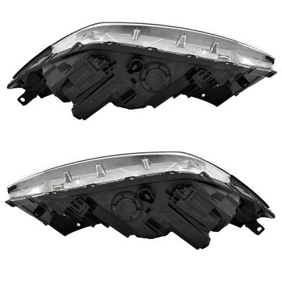 Rareelectrical - New Pair Of Halogen Headlights Compatible With Hyundai Tucson Se Sports Utility 2019 2020 2021 By - Image 4