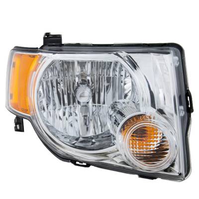 Rareelectrical - New Right Halogen Headlight Compatible With Ford Escape Hybrid 2008 2009 2010 2011 2012 By Part - Image 2