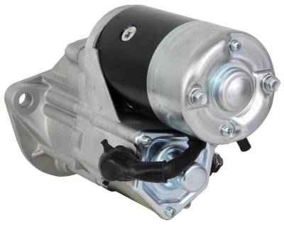 Rareelectrical - New 12V Starter Compatible With Komatsu Lift Truck Fd20 128000-9970 128000-9971 128000-9972 - Image 3