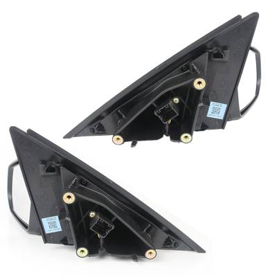 Rareelectrical - New Pair Mirror Compatible With Chevrolet Malibu Hybrid Sedan 4-Door 1.8L 2016 2017 2018 Gm1321539 - Image 3