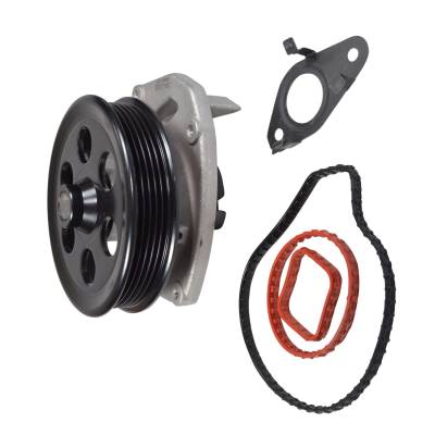 Rareelectrical - New Water Pump Compatible With Cadillac Ct6 Chevrolet Traverse Equinox Malibu Ats Buick Envision Gmc - Image 4