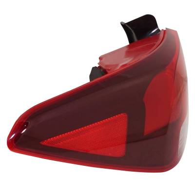 Rareelectrical - New Halogen Outer Left Tail Light Compatible With Kia Rio Ex Sedan 4 Door 1.6L 2018 2019 2020 2021 - Image 3