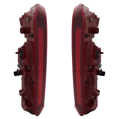 Rareelectrical - New Pair Of Outer Tail Lights Compatible With Kia Telluride Ex Sx Sport Utility 2020 2021 2022 By - Image 4