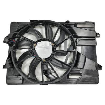 New Dual Radiator And Condenser Fan Compatible With Hyundai Sonata Sel Se Sedan 4-Door 2.5L L4