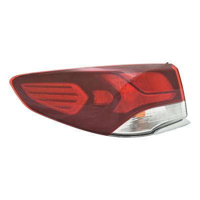 Rareelectrical - New Left Tail Light Compatible With Hyundai Sonata 2018 2019 By Part Numbers Hy2804153 92401-C2500 - Image 1