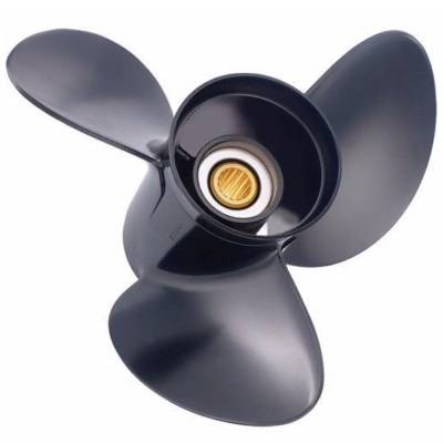 Rareelectrical - New Aluminum Propeller Compatible With Honda Bf40 13 Spline 40 1995-2021 3311-116-11 59130-Zv5-011Ah - Image 2