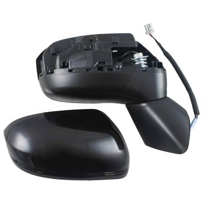 Rareelectrical - New Right Mirror Compatible With Honda Civic Dx Hf Se Sedan 4 Door 1.8L 2014 2015 By Part Number - Image 3