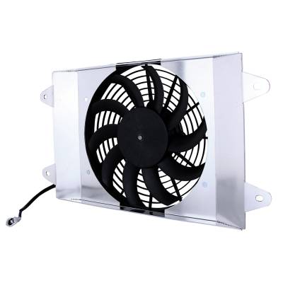 Rareelectrical - New Radiator Fan Motor Compatible With Yamaha Rhino 700 Yxr700f 08-13 495837 5B4e2405-00-00 - Image 1