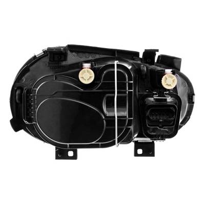 Rareelectrical - New Left Halogen Headlight Compatible With Volkswagen Cabrio Base Convertible 2.0L 1999 By Part - Image 1