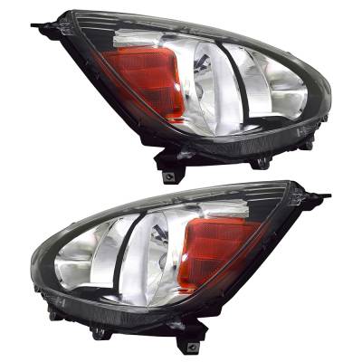 Rareelectrical - New Pair Of Headlights Compatible With Mitsubishi Mirage De Hatchback 2014 2015 By Part Numbers - Image 1