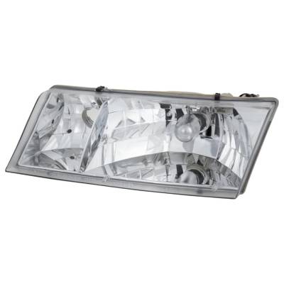Rareelectrical - New Left Side Headlight Compatible With Mercury Grand Marquis Gs Sedan 1998 1999 2000 2001 2002 By - Image 1