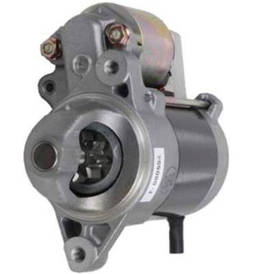 Rareelectrical - New 12V 8 Tooth Starter Motor Compatible With 89 Honda Zg8 Generator 128000-8090 1280008090 - Image 1