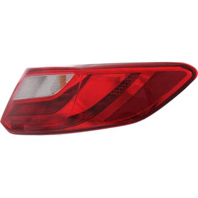 Rareelectrical - New Right Tail Lights Compatible With Honda Accord 2.4L 3.5L 2013 2014 2015 By Part Numbers - Image 1