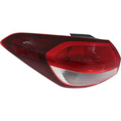 Rareelectrical - New Left Tail Light Compatible With Kia Forte 2017 2018 By Part Numbers Ki2804134 92401 B0600 - Image 1