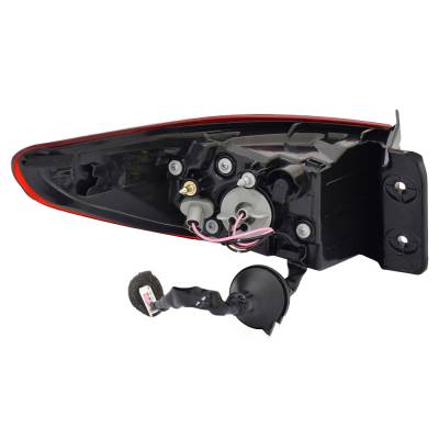 Rareelectrical - New Right Outer Tail Lights Compatible With Hyundai Kona 2.0L 2018 2019 2020 2021 By Part Numbers - Image 1