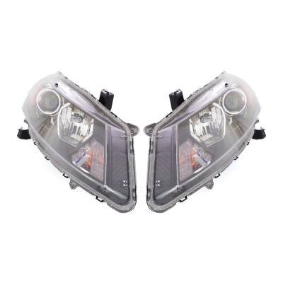 Rareelectrical - New Pair Of Headlights Compatible With Honda Accord Ex Ex-L Hfp Lx-S Coupe 2-Door 2011-2012 By Part - Image 3