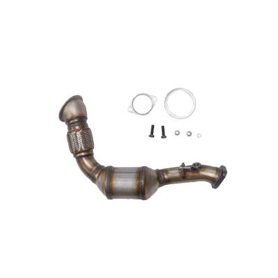 Rareelectrical - New Catalytic Converter Compatible With Bmw 335I Xd 2007-2010 By Part Numbers 516017 49766 17298 - Image 2