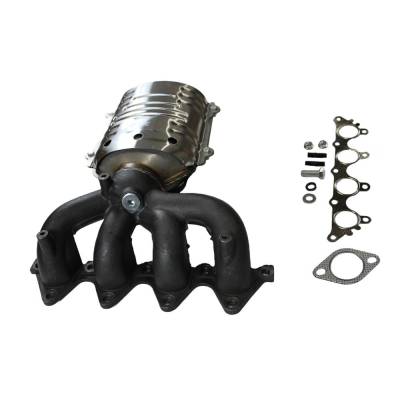 Rareelectrical - New Catalytic Converter Compatible With Dodge Kia Hyundai Tc Cc Accent 2006 By Part Numbers 514023 - Image 1