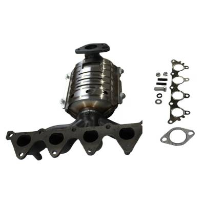 Rareelectrical - New Catalytic Converter Compatible With Dodge Kia Hyundai Tc Cc Accent 2006 By Part Numbers 514023 - Image 3
