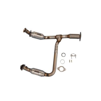 Rareelectrical - New Catalytic Converter Compatible With Chevrolet Buick Gmc Ford Super Duty Blazer Envoy Envoy Xl - Image 2