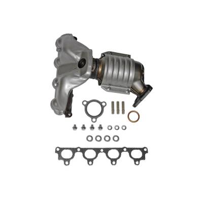Rareelectrical - New Catalytic Converter Compatible With Honda Tc Civic 1996-1997 By Part Numbers 514005 642597 40248 - Image 2