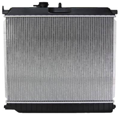 Rareelectrical - New Radiator Assembly Compatible With Gmc 01-08 Canyon 2.8L 2.9L 3.5L 3.7L 2770Cc 2921Cc 3460Cc - Image 4