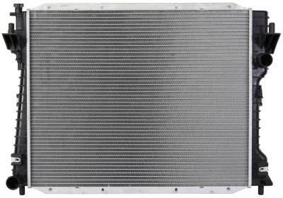 Rareelectrical - New Radiator Assembly Compatible With Ford 05-09 Mustang 4.0L 4.6L V6 V8 245 281 Cid 433842 2996 - Image 1