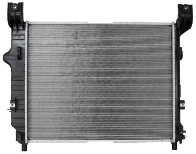 Rareelectrical - New Radiator Assembly Compatible With Dodge 00-04 Dakota 4.7L 5.2L 5.7L V8 5211Cc 285 Cid 8012294 - Image 3