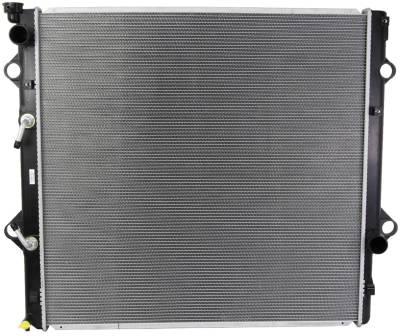 Rareelectrical - New Radiator Assembly Compatible With Lexus 10-12 Gx460 4.6L V8 4608Cc W/ Automatic Trans Cu1140 - Image 2